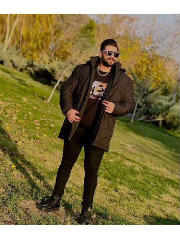 کاپشن آستردار ضخیم ضد آب کد 3074